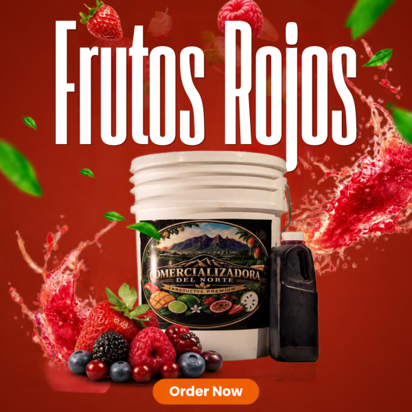 Pulpa de frutos rojos al mayoreo en Monterrey para smoothies