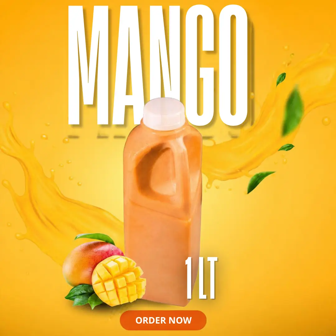 Pulpa de mango natural al mayoreo en Monterrey